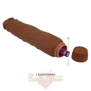 Вибратор - Barbara Jack (25 см) коричневого цвета 6603BW0841 фото