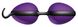 Вагінальні кульки - Joyballs secret, violet -black