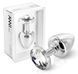 Анальна пробка - ANNI round silver T1 Analplug 61325148370000 фото