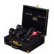 БДСМ-набор Lockink Moonlight Treasure Chest, черный, из натуральной кожи SX0859 фото 1