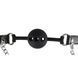 Gag with silicone ball and nipple clamps - Erospace Wild Play C15 62050072-0015 - photos (2