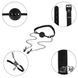 Gag with silicone ball and nipple clamps - Erospace Wild Play C15 62050072-0015 - photos (5