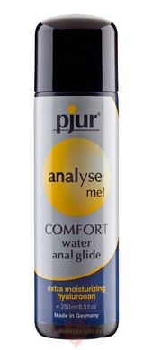 Анальний лубрикант - Pjur analyse me! Comfort water glide 250 мл на водній основі з гиалурона