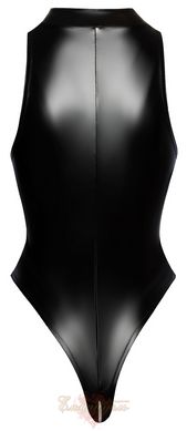 Bodysuit - F294 Noir Handmade, with zipper, black, - M