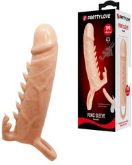 Cock Sleeve with Ring - Pretty Love Penis Sleeve Emmit