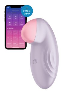 Смарт-вибратор для клитора - Satisfyer Tropical Tip Light Lilac