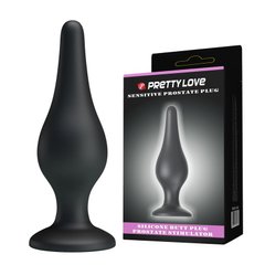 Анальная пробка - Pretty Love Sensitive Prostate Plug Black