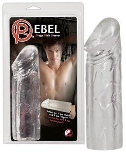 Насадка на член - Rebel Mega Dick Sleeve 61325203810000 фото