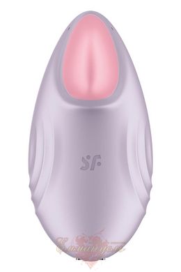 Smart vibrator for the clitoris - Satisfyer Tropical Tip Light Lilac