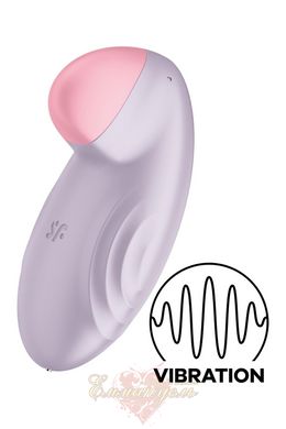 Smart vibrator for the clitoris - Satisfyer Tropical Tip Light Lilac