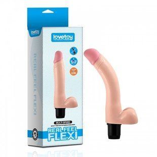 Realistic vibrator - Reel Feel Flexi Vibrator Flesh 9,0" 6452LVTOY027 &mdash; photos