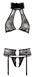 Комплект білизни - 2212102 Suspender Set Lace, S