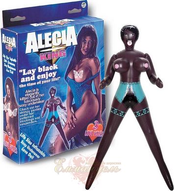 Секс кукла - Alecia King black Doll