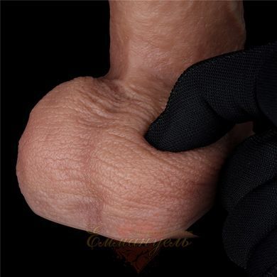 Dildo Dual-layered silicone cock 7.5" Brown No.1 6452LV411042 &mdash; photos