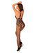 Obsessive Bodystocking G332, black, wide fishnet, crotchless, size S/M/L SO7698 - photos (7