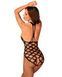 Obsessive Bodystocking G332, black, wide fishnet, crotchless, size S/M/L SO7698 - photos (2