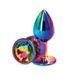 Butt Plug - Metal Colorful S 820146 - photos (1