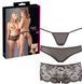 Set panties - 2310503 Panty Set - black, S 513223105031021 - photos (1