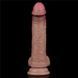 Dildo Dual-layered silicone cock 7.5" Brown No.1 6452LV411042 - photos (10