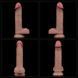 Dildo Dual-layered silicone cock 7.5" Brown No.1 6452LV411042 - photos (15