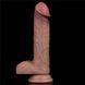 Dildo Dual-layered silicone cock 7.5" Brown No.1 6452LV411042 - photos (8