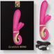Вибратор-кролик с двумя отростками для клитора - Grabbit GVibe, розовый FT10882 фото 6