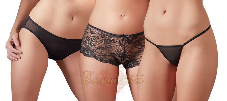 Set panties - 2310503 Panty Set - black, S 513223105031021 &mdash; photos
