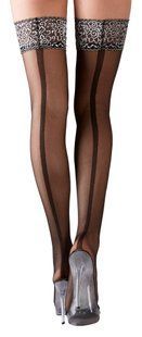 Stockings - 2520397 Strumpfe mit Naht - black, S 513225203971611 &mdash; photos