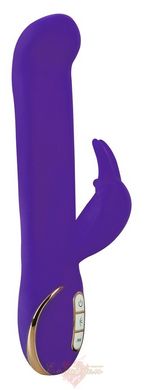 Hi-tech вібратор - Rabbit Geisture Purple Vibrator mit Klitorisreizer