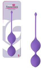 Вагінальні кульки - All Time Favorites Pleasure Balls purple, 2.9 сm