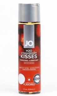 Лубрикант - System JO H2O &mdash; Strawberry Kiss (120 мл) без сахара, растительный глицерин SO1672 фото