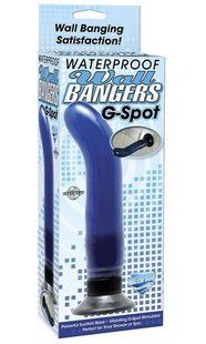 G-point stimulator - Waterproof G-Spot Wallbanger, blue 6608136514 &mdash; photos