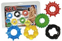 A set of erecting rings Sex-Marathon