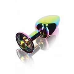 Анальная пробка - Toy Joy crystal, multi-colored