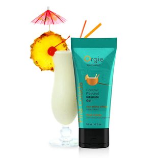 Съедобный лубрикант - Orgie Lube Tube Cocktail "Pina Colada", 50 мл