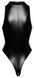 Bodysuit - F294 Noir Handmade, with zipper, black, - L