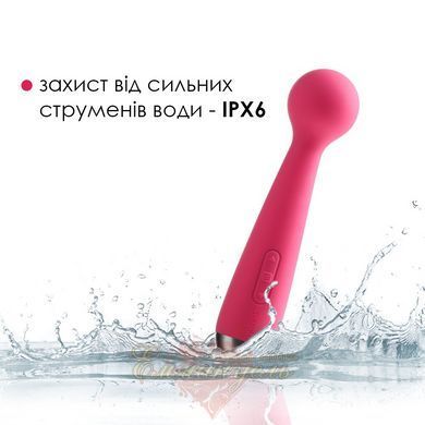 Вібромасажер з інтелектуальним режимом - Svakom Mini Emma Plum Red SO4828 фото