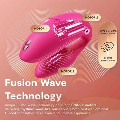 Couples vibrator We-vibe Chorus Pro Electric pink with remote control and app, pink SNSP1SG3 &mdash; photos