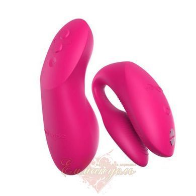 Couples vibrator We-vibe Chorus Pro Electric pink with remote control and app, pink SNSP1SG3 &mdash; photos