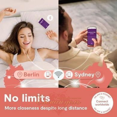Couples vibrator We-vibe Chorus Pro Electric pink with remote control and app, pink SNSP1SG3 &mdash; photos