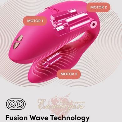 Couples vibrator We-vibe Chorus Pro Electric pink with remote control and app, pink SNSP1SG3 &mdash; photos