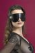 Eye mask - Feral Feelings - Blindfold Mask, genuine leather, black