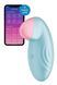 Smart vibrator for the clitoris - Satisfyer Tropical Tip Light Blue