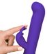 Hi-tech вибратор - Rabbit Geisture Purple Vibrator mit Klitorisreizer