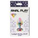 Анальна пробка - Toy Joy crystal, multi-colored