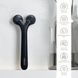 Электронный ультразвуковой ролик для массажа лица GESKE Sonic Facial Roller 4в1 black HB0179 фото 2