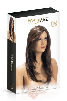 Wig - World Wigs OLIVIA LONG CHESTNUT