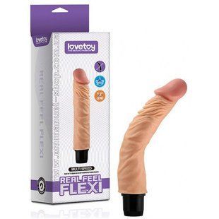 Realistic vibrator - Reel Feel Flexi Vibrator Flesh 9,8" 6452LVTOY029 &mdash; photos
