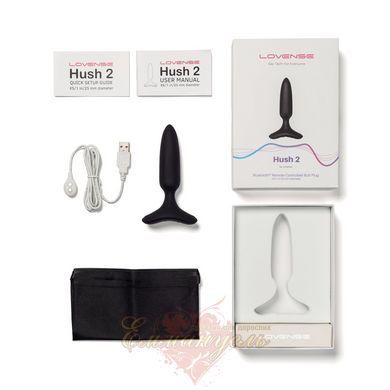Анальна смарт-вібропробка Lovense Hush 2, розмір XS SO6981 фото