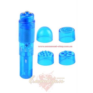 Кліторальний стимулятор - Waterproof Mini Mite, blue